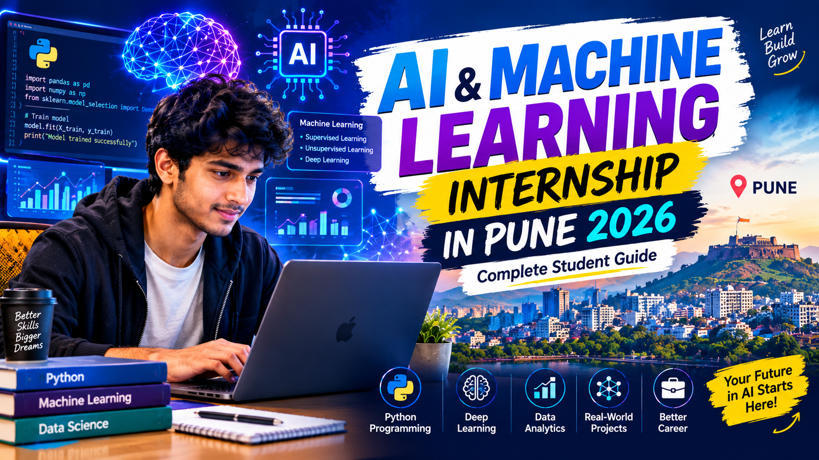 AI & Machine Learning Internship in Pune: Complete Guide for Students in 2026